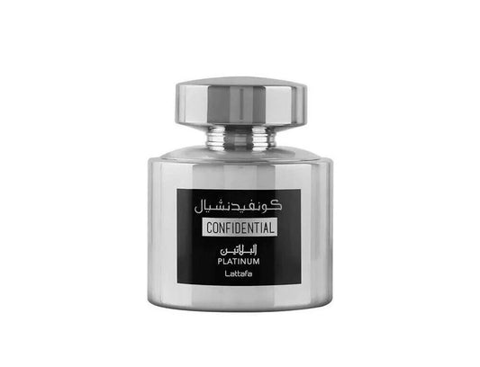Decant Lattafa Confidential Platinum
