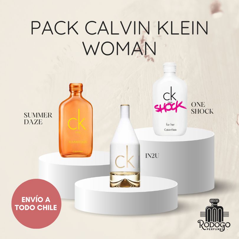 Pack Decant Calvin Klein Woman